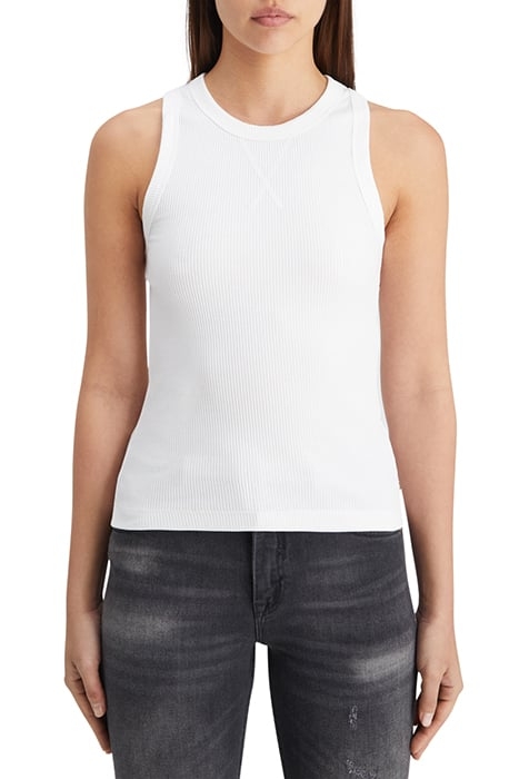 RACER TANK WHITE 1