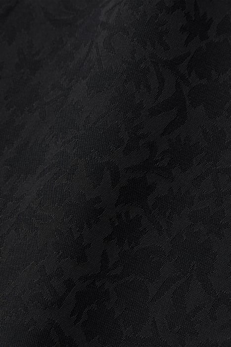 SLEEVELESS VISCOSE WRAP DRESS BLACK 8