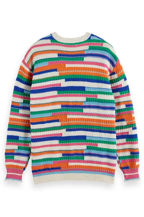 MULTICOLOR STRIPED PULLOVER MULTI STRIPE 2