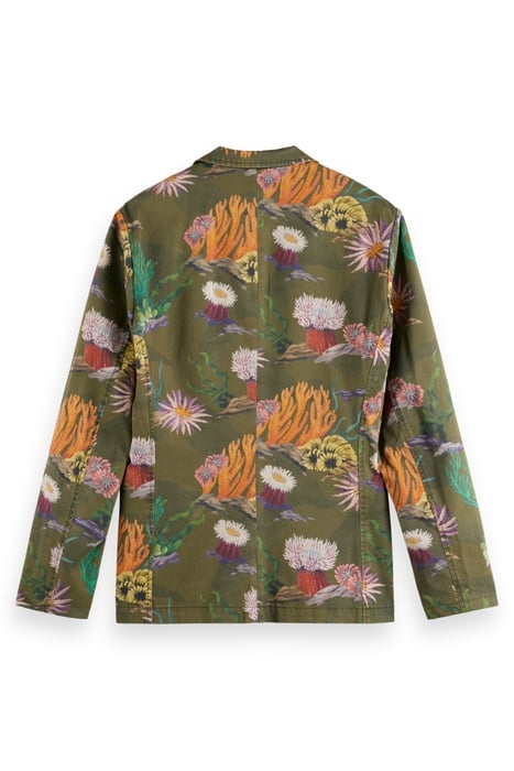 ALLOVER PRINTED TWILL SAFARI B CAMO CORAL AOP 2