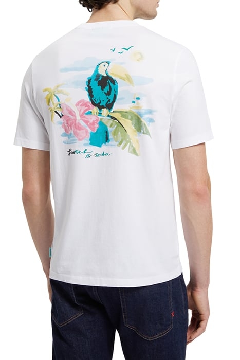 FRONT BACK ARTWORK T-SHIRT WHITE 2