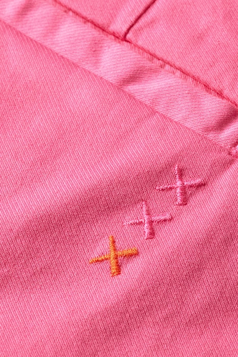 STUART- GARMENT-DYED PIMA COTT TROPICAL PINK 8