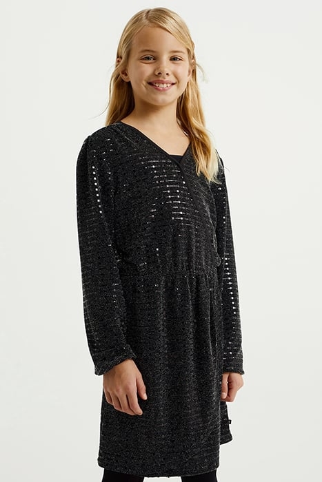 DRESS MID LENGTH BLACK 1