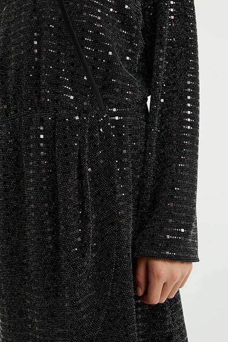 DRESS MID LENGTH BLACK 5