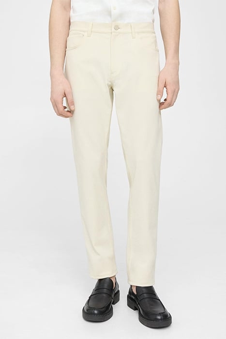 RAFFI 5-POCKET PANT IN NEOTERIC TWILL WARM IVORY 1