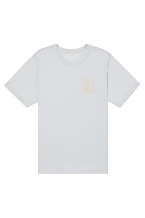 EVD H2O DRI SHAKA DUDE SHORT SLEEVE PLATINUM 1