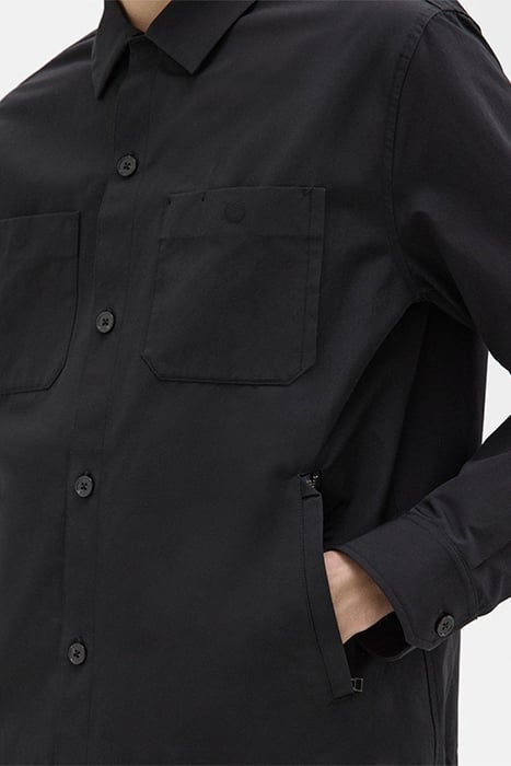 SHIRT JACKET BLACK 3