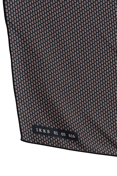 BLACK MINIMALIST PURE EDITION SCARF WITH RING BLACK 7