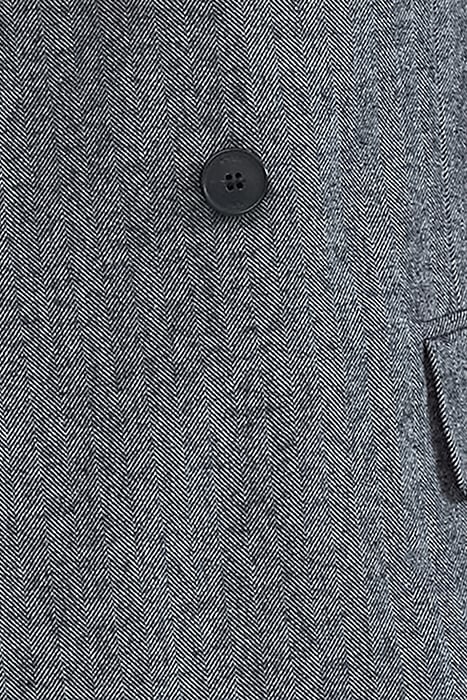 HERRINGBONE SUIT JACKET BLACK 5