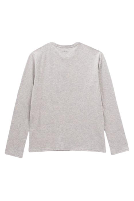 BOYS’ GREY DOUBLE IMAGE AND FLOCKED T-SHIRT GREY 2