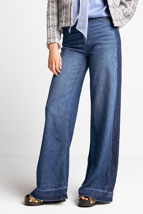 MARLENE DENIM SIDE STRIPE DENIM BLUE 1
