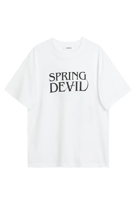 SPRING DEVIL T-SHIRT WHITE 1