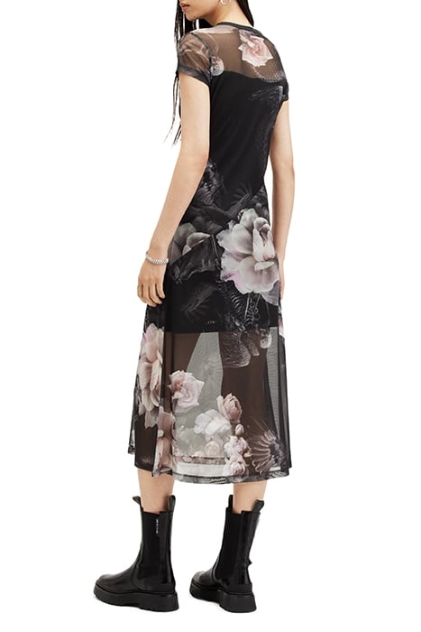 HANNA VALLEY SS DRES BLACK MONO 2