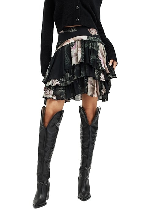 CAVARLY VALLEY SKIRT JET BLACK 5