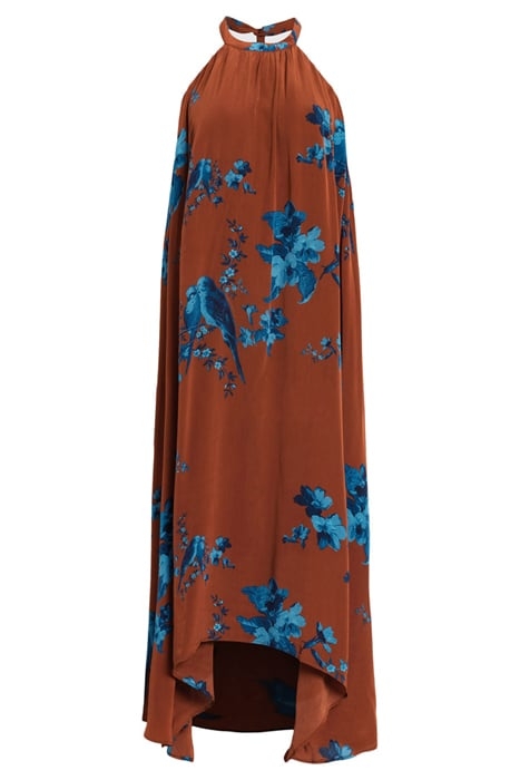 MYSTI IONA DRESS RUST RED 3