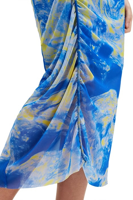 NORA INSPIRAL SKIRT ELECTRIC BLUE 7