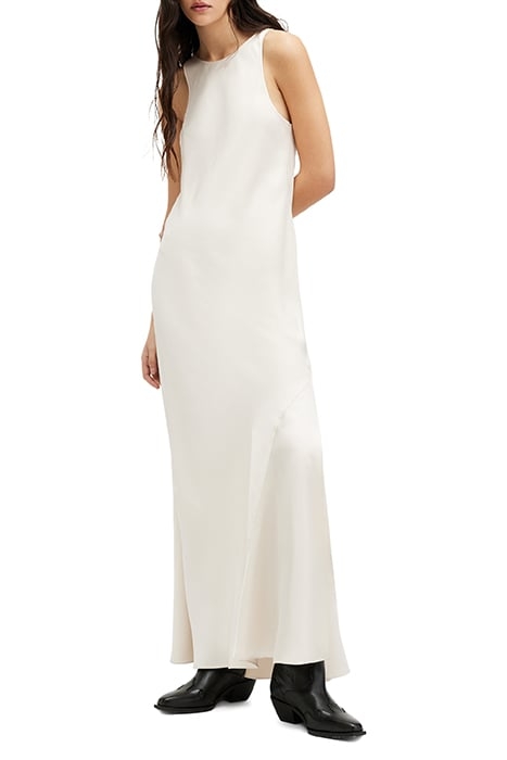 ERIN DRESS CREAM WHITE 6