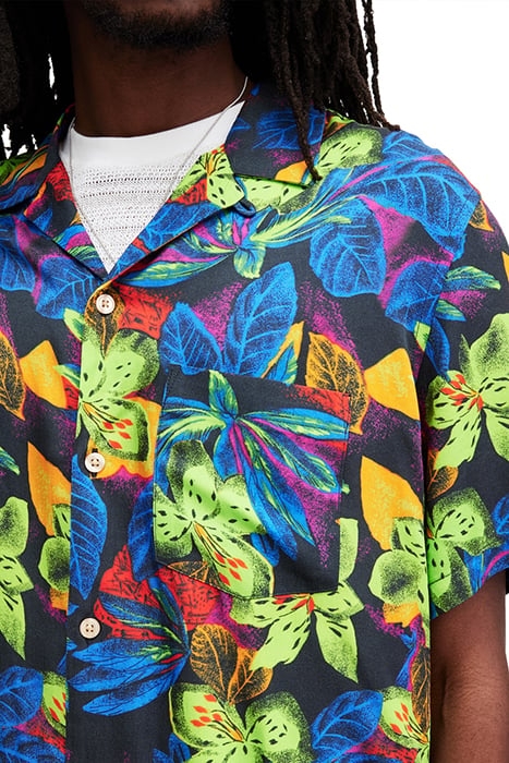 GOLDFARB SS SHIRT JET BLACK 6