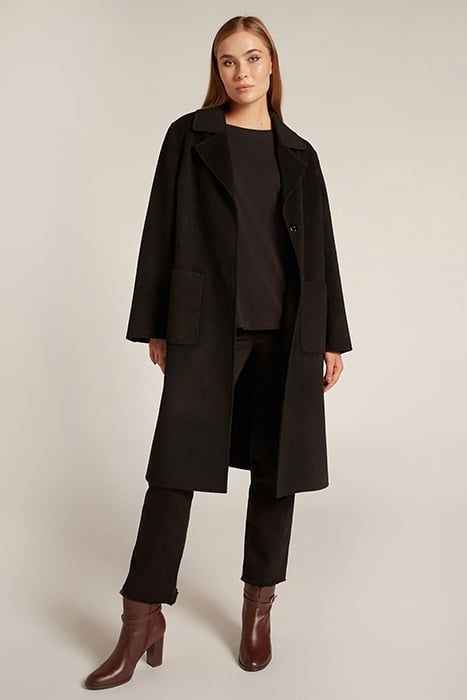 DOUBLE FABRIC COAT BLACK 2