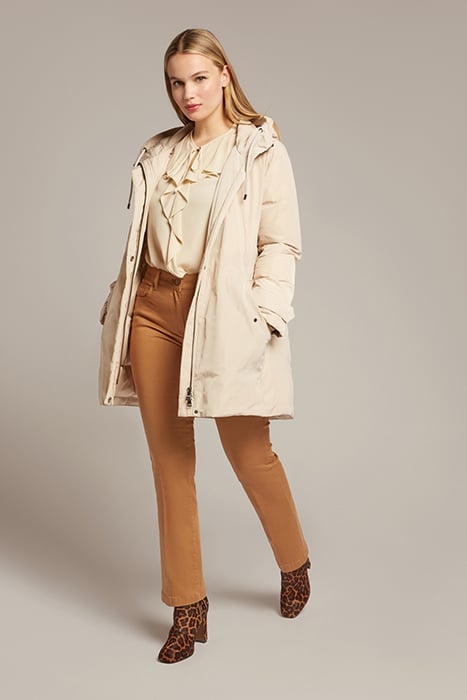 LONG GENUINE DOWN JACKET NATURAL 3