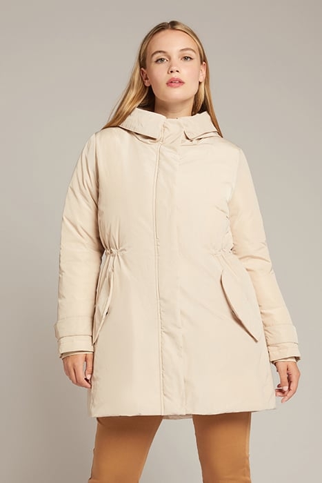 LONG GENUINE DOWN JACKET NATURAL 1