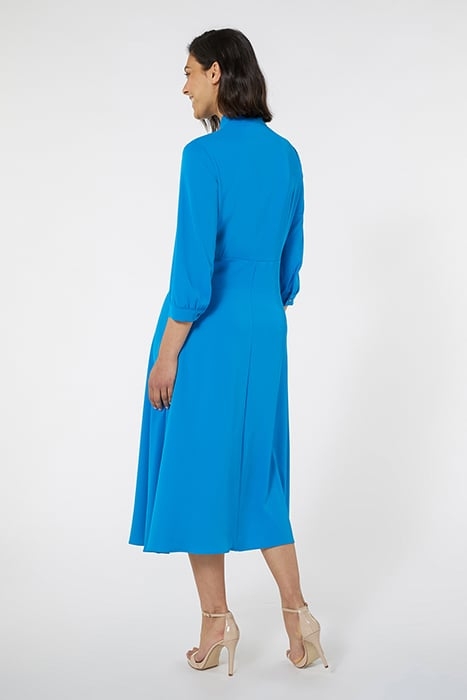 LONG DRESS WITH BOW BLUE 3