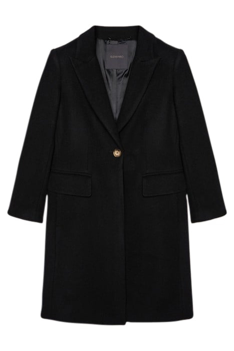 BEAVER FABRIC COAT BLACK 4