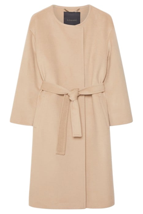 100% WOOL COAT NATURAL 3