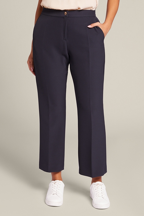 KICK FLARE TROUSERS FROM RECYCLED FIBRES BLUE 1