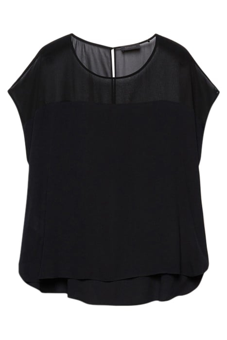 DUAL-FABRIC TOP BLACK 4