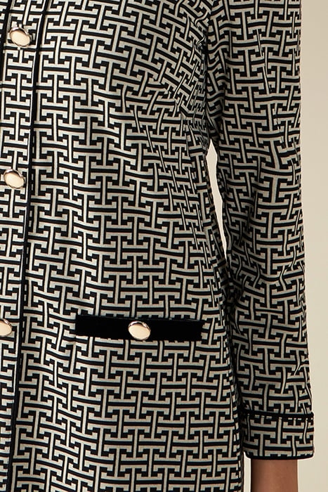 Optical jacquard dress 4