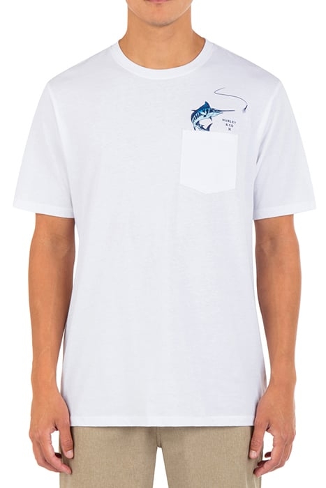 EVD TROLLING PKT SHORT SLEEVE WHITE 1