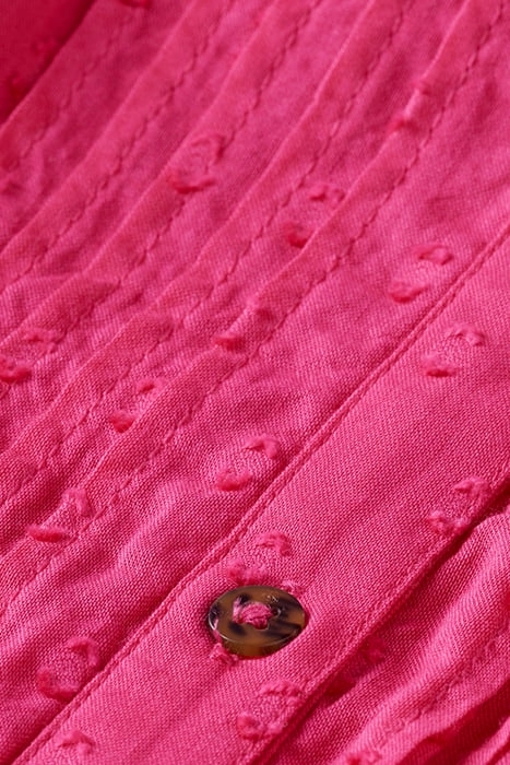 SLEEVELESS CLIP JACQUARD TOP FUN FUCHSIA 3