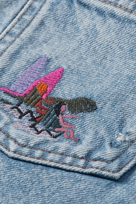 THE BEACH DENIM SHORTS - ROCK THE BOAT 3