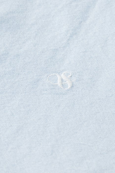 ESSENTIALS - ORGANIC OXFORD RE BLUE 3