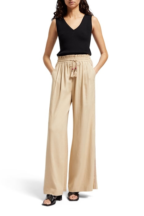 TIE BACK KNITTED TANK EVENING BLACK 3