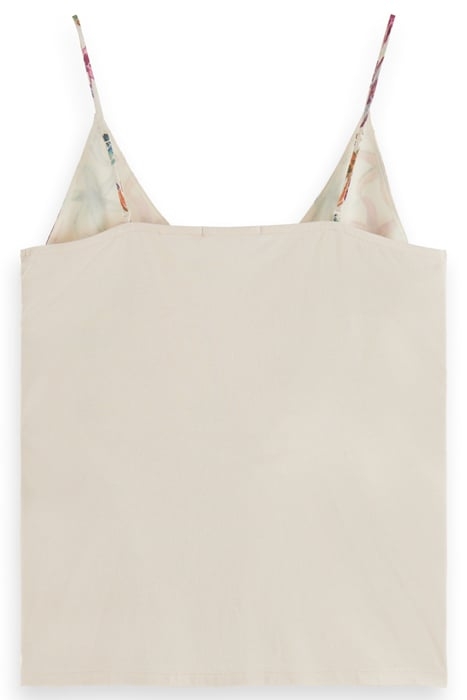 CAMISOLE WOVEN FRONT JERSEY BACK STARFISH 2