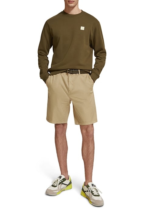 STUART - COTTON-BLEND TWILL SH SEASTONE 3