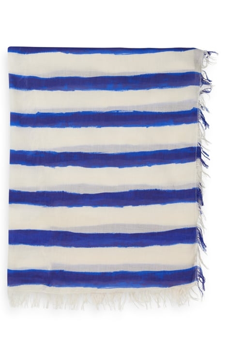 BIG SCARF PAINTED STRIPES 2