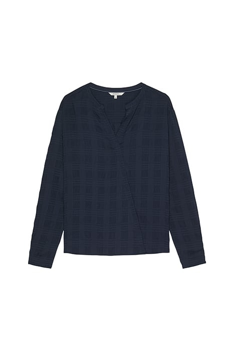 BLOUSE WOVEN LONG SLEEVES 22002010 NIGHT SKY 4