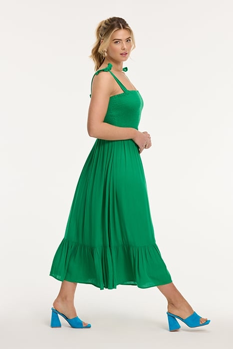 JOAN DRESS BASIL GREEN 5