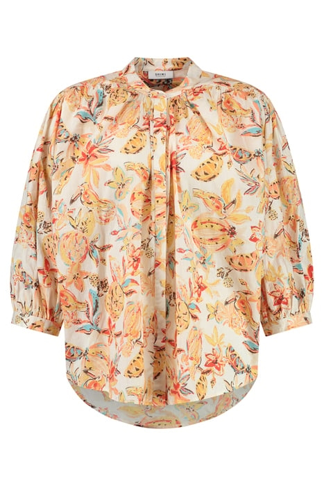 EVELYN BLOUSE FRUITY BLUES ORANGE FRUITY BLUES 4
