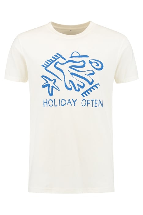 HOLIDAY OFTEN T-SHIRT JET STREAM WHITE 4