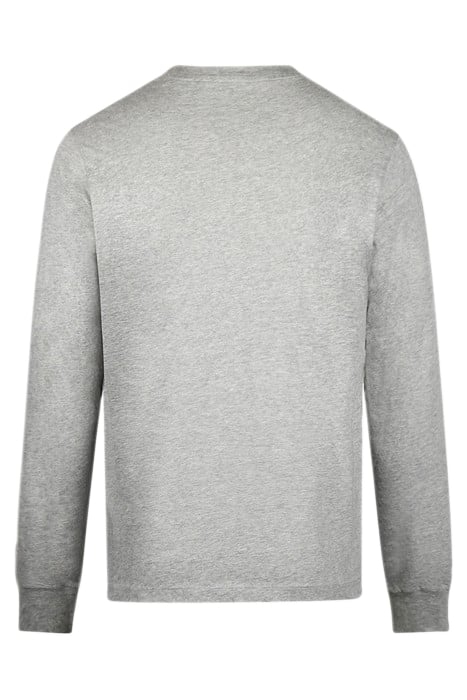 LONG SLEEVE GRAPHIC T-SHIRT MEDIUM GREY MELANGE 2