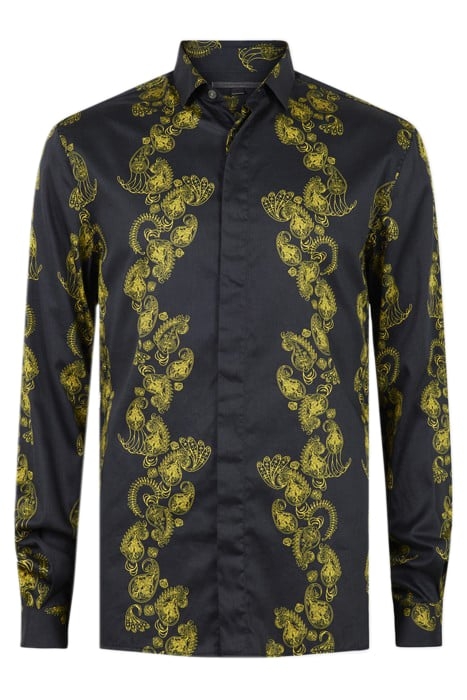 RODNEY LS SPORT SHIRT CONCEALED PLACKET DARK NAVY 2