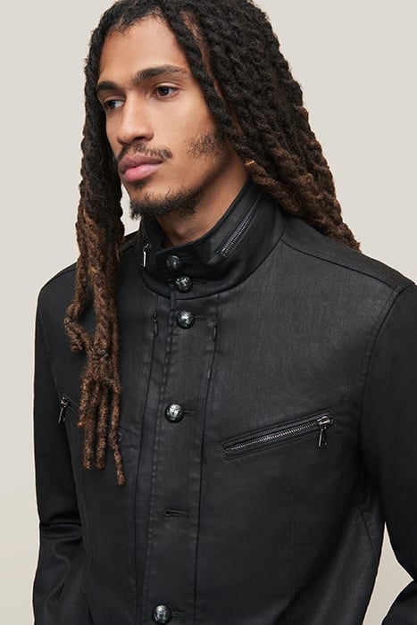 MULTI ZIP POCKETS OUTERWEAR BLACK 2