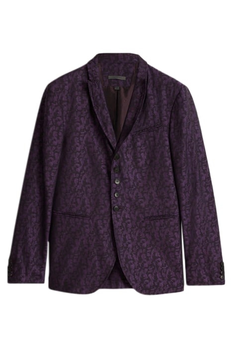 SLIM FIT CONVERTIBLE PEAKLAPEL BUTTON FR PURPLE HAZE 2