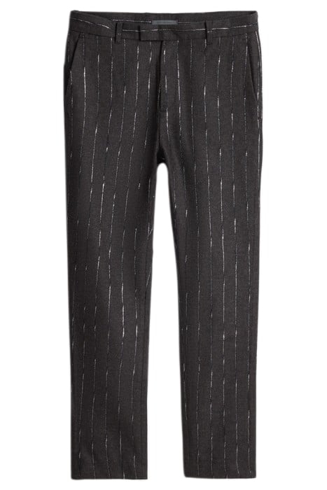 SLIM FIT PANTS WITH WELT HIP POCKET AND ESPRESSO 1