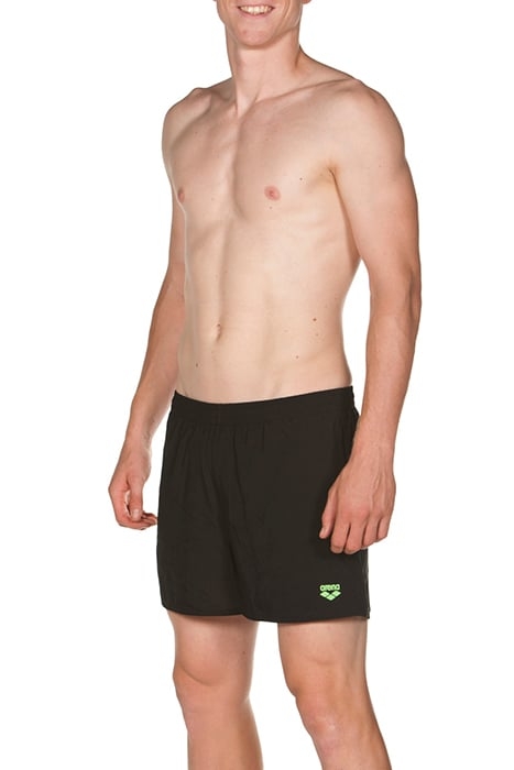 M TRAINING SHORT BLACK-SHINY GREEN 5