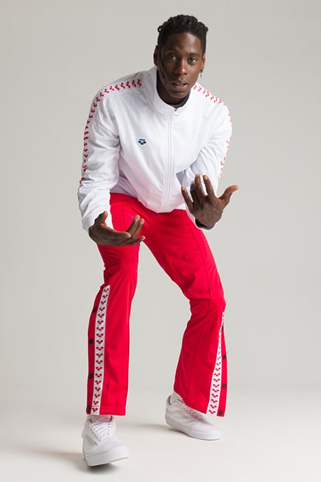 TEAM JACKET OVERSIZE WHITE-WHITE-RED 3